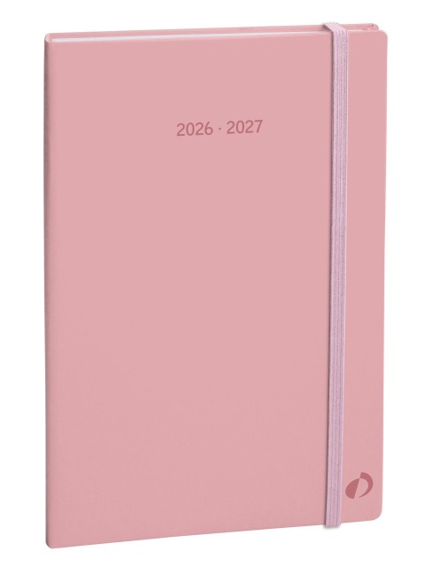 PLAN WEEK 1624 ML Pastel rosa El 2027 - 