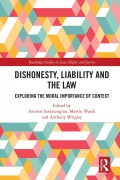 Cover-Bild zum Titel 'Dishonesty, Liability and the Law' von ''