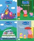 Cover-Bild zum Titel 'Nelson Mini-Bücher: 4er Peppa Pig 25-28' von 'Steffi Korda'