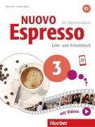 Cover-Bild zum Titel 'Nuovo Espresso 3. Lehr- und Arbeitsbuch mit Audios und Videos online' von 'Maria Balì, Luciana Ziglio'