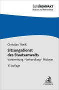 Cover-Bild zum Titel 'Sitzungsdienst der Staatsanwaltschaft' von 'Christian Theiß'