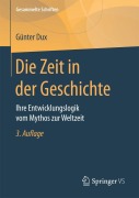 Cover-Bild zum Titel 'Die Zeit in der Geschichte' von 'Günter Dux'