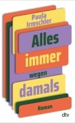 Cover-Bild zum Titel 'Alles immer wegen damals' von 'Paula Irmschler'
