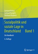 Cover-Bild zum Titel 'Sozialpolitik und soziale Lage in Deutschland' von 'Gerhard Bäcker, Reinhard Bispinck, Gerhard Naegele'