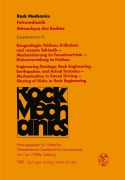 Cover-Bild zum Titel 'Baugeologie, Felsbau, Erdbeben und rezente Tektonik - Mechanisierung im Tunnelvortrieb - Riskenverteilung im Felsbau / Engineering Geology, Rock Engineering, Earthquakes, and Actual Tectonics - Mechanization in Tunnel Driving - Sharing of Risks in Rock Engineering' von ''