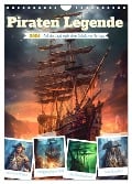 Piraten Legende (Wandkalender 2024 DIN A4 hoch), CALVENDO Monatskalender - Steffen Gierok-Latniak