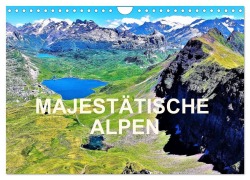 Cover-Bild zum Titel 'Majestätische Alpen (Wandkalender 2026 DIN A4 quer), CALVENDO Monatskalender' von 'Hubert Krummenacher'