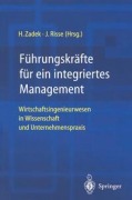 Cover-Bild zum Titel 'Führungskräfte für ein integriertes Management' von ''