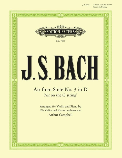 Air D-Dur - Johann Sebastian Bach, Arthur Campbell