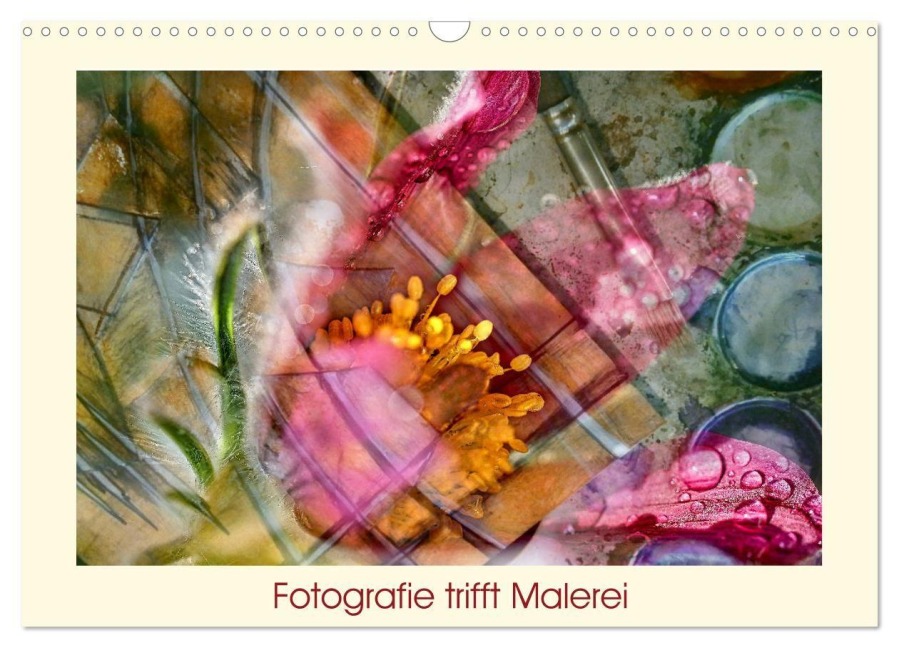 Fotografie trifft Malerei (Wandkalender 2026 DIN A3 quer), CALVENDO Monatskalender - Antje Trenka
