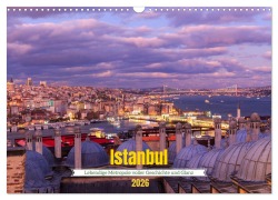 Cover-Bild zum Titel 'Istanbul - Lebendige Metropole voller Geschichte und Pracht (Wandkalender 2026 DIN A3 quer), CALVENDO Monatskalender' von 'Drachenkind-Fotografie Drachenkind-Fotografie'