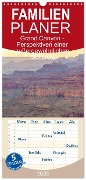 Familienplaner 2025 - Grand Canyon - Perspektiven einer außergewöhnlichen Schlucht mit 5 Spalten (Wandkalender, 21 x 45 cm) CALVENDO - Silke Weidemann