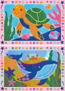 Cover-Bild zum Titel 'My First CreArt, Kneten nach Zahlen - Wal und Schildkröte' von ''