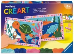 Cover-Bild zum Titel 'My First CreArt, Kneten nach Zahlen - Wal und Schildkröte' von ''