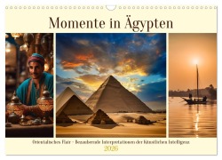 Cover-Bild zum Titel 'Momente in Ägypten (Wandkalender 2026 DIN A3 quer), CALVENDO Monatskalender' von 'Claudia Kleemann'