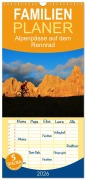 Cover-Bild zum Titel 'Familienplaner 2026 - Alpenpässe auf dem Rennrad "Himmlische Serpentinen" mit 5 Spalten (Wandkalender, 21 x 45 cm) CALVENDO' von 'Matthias Rotter'