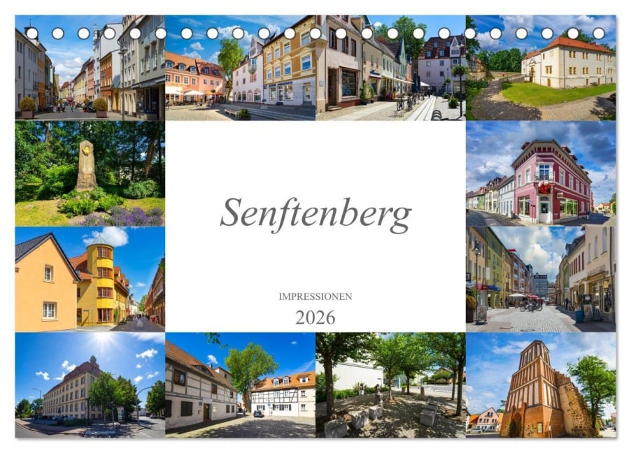 Senftenberg Impressionen (Tischkalender 2026 DIN A5 quer), CALVENDO Monatskalender - Dirk Meutzner