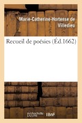 Cover-Bild zum Titel 'Recueil de Poésies' von 'Marie-Catherine-Hortense de Villedieu'