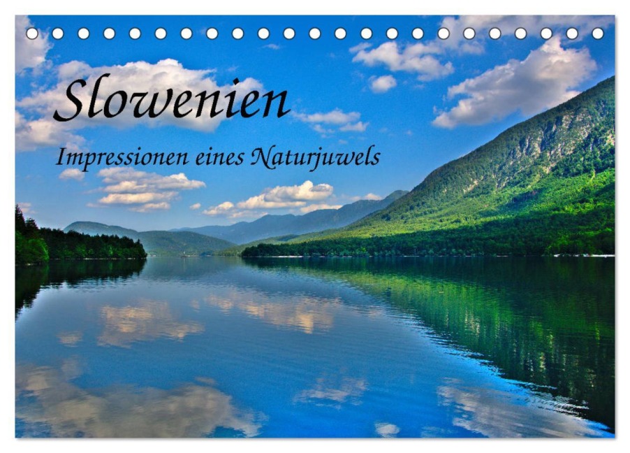 Slowenien - Impressionen eines Naturjuwels (Tischkalender 2025 DIN A5 quer), CALVENDO Monatskalender - Lost Plastron Pictures