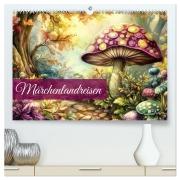 Cover-Bild zum Titel 'Märchenlandreisen (hochwertiger Premium Wandkalender 2026 DIN A2 quer), Kunstdruck in Hochglanz' von 'Ally Bee'