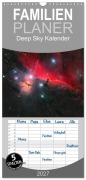 Cover-Bild zum Titel 'Familienplaner 2027 - Deep Sky Kalender mit 5 Spalten (Wandkalender, 21 x 45 cm) CALVENDO' von 'Harald Becher'