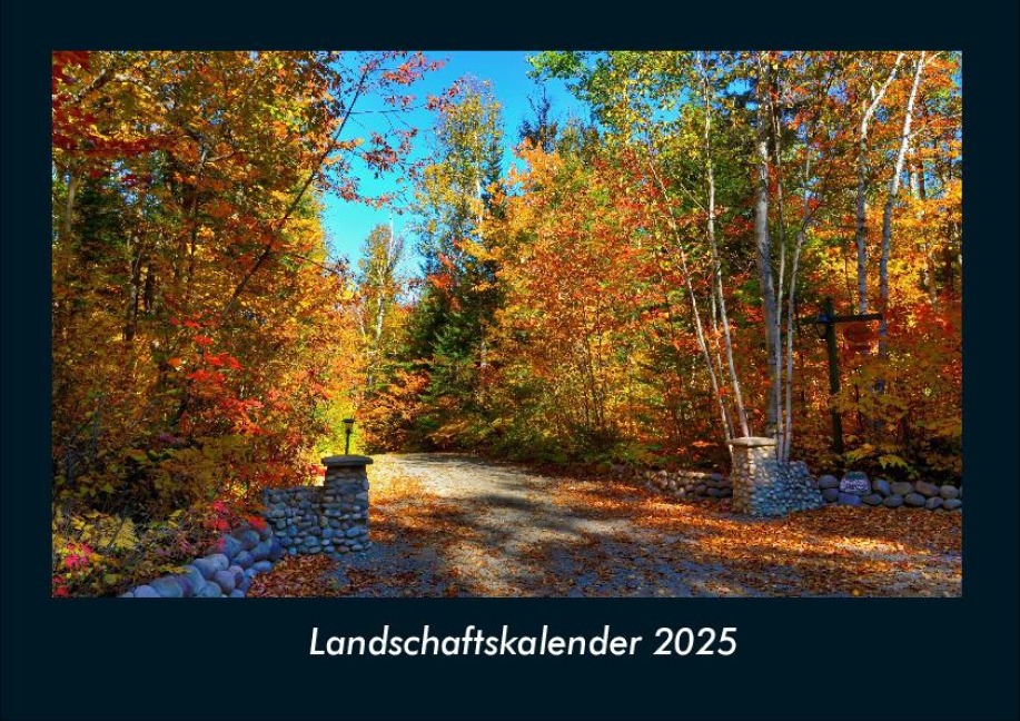 Landschaftskalender 2025 Fotokalender DIN A4 - Tobias Becker