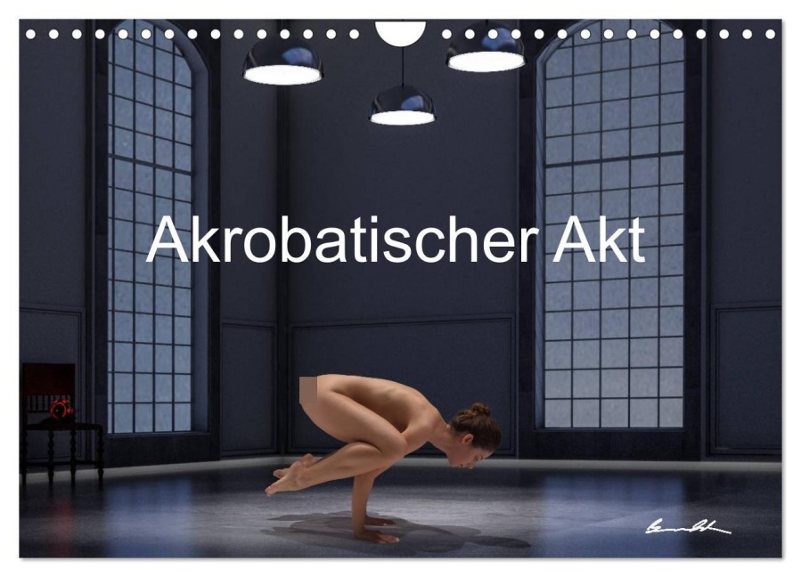 Der akrobatische Akt (Wandkalender 2026 DIN A4 quer), CALVENDO Monatskalender - Detlef Bradel