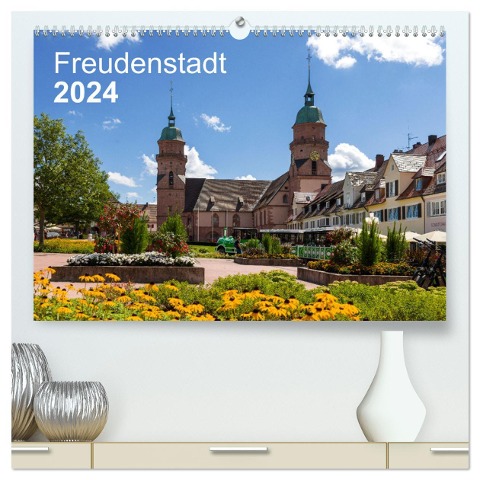 Freudenstadt 2024 (hochwertiger Premium Wandkalender 2024 DIN A2 quer), Kunstdruck in Hochglanz - Heike Butschkus