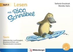 Cover-Bild zum Titel 'Lesen mit Rico Schnabel, Heft 9: Texte' von 'Stefanie Drecktrah, Mareike Hahn'