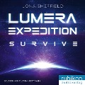 Cover-Bild zum Titel 'Lumera Expedition: Survive' von 'Jona Sheffield'