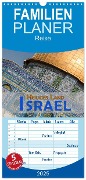 Familienplaner 2025 - Israel - Heiliges Land mit 5 Spalten (Wandkalender, 21 x 45 cm) CALVENDO - Gerald Pohl