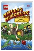 Cover-Bild zum Titel 'LEGO® Nikolas Nurdblok und der verlorene Stein' von 'Jeffrey Brown, Lego Stories'