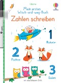 Cover-Bild zum Titel 'Mein erstes Wisch-und-weg-Buch: Zahlen schreiben' von 'Felicity Brooks'
