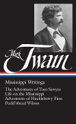 Cover-Bild zum Titel 'Mark Twain, Mississippi Writings' von 'Mark Twain'