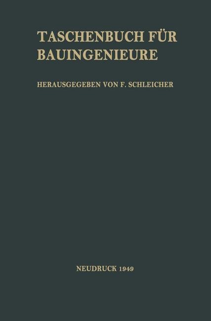 Taschenbuch für Bauingenieure - Arnold Agatz