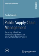 Cover-Bild zum Titel 'Public Supply Chain Management' von 'Sandra Dorobek'