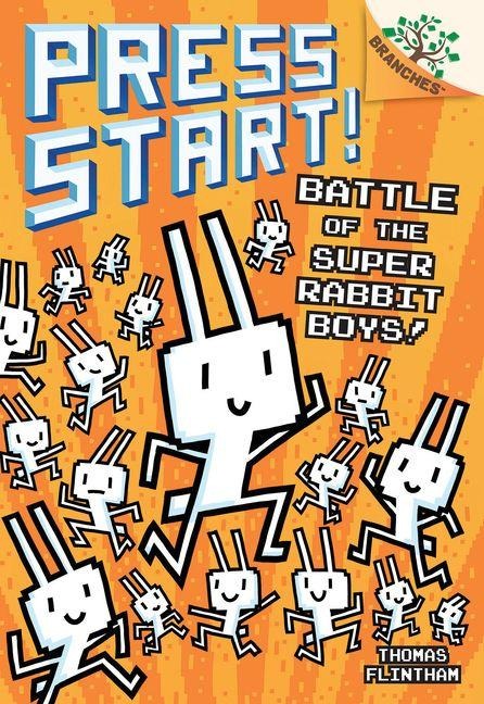 Battle of the Super Rabbit Boys!: A Branches Book (Press Start! #18) - Thomas Flintham
