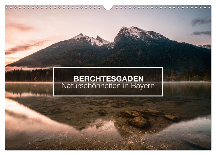 Berchtesgaden - Naturschönheiten in Bayern (Wandkalender 2025 DIN A3 quer), CALVENDO Monatskalender - David Becker - Beckerworks