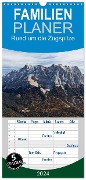 Familienplaner 2024 - Rund um die Zugspitze mit 5 Spalten (Wandkalender, 21 x 45 cm) CALVENDO - Andreas Vonzin