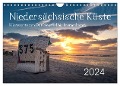 Niedersächsische Küste - Küstenorte von Ostfriesland bis Bremerhaven (Wandkalender 2024 DIN A4 quer), CALVENDO Monatskalender - Rainer Ganske