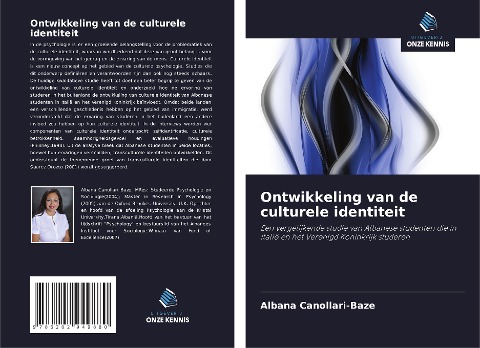 Ontwikkeling van de culturele identiteit - Albana Canollari-Baze