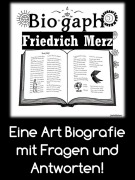 Cover-Bild zum Titel 'Friedrich Merz: Eine Art Biografie in Fragen und Antworten!' von 'Oliver Muckof'