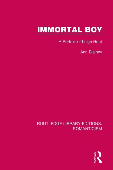 Immortal Boy - Ann Blainey