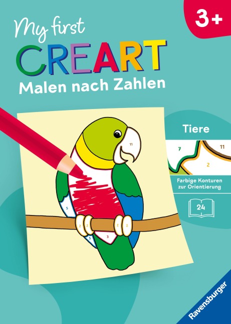 My first CreArt Malen nach Zahlen ab 3 - Tiere - 