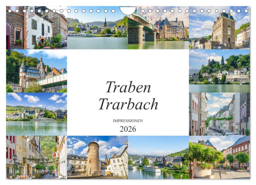 Traben Trarbach Impressionen (Wandkalender 2026 DIN A4 quer), CALVENDO Monatskalender - Dirk Meutzner
