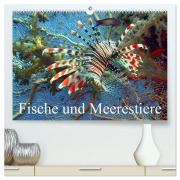 Cover-Bild zum Titel 'Fische und Meerestiere (hochwertiger Premium Wandkalender 2026 DIN A2 quer), Kunstdruck in Hochglanz' von 'Elisabeth Stanzer'