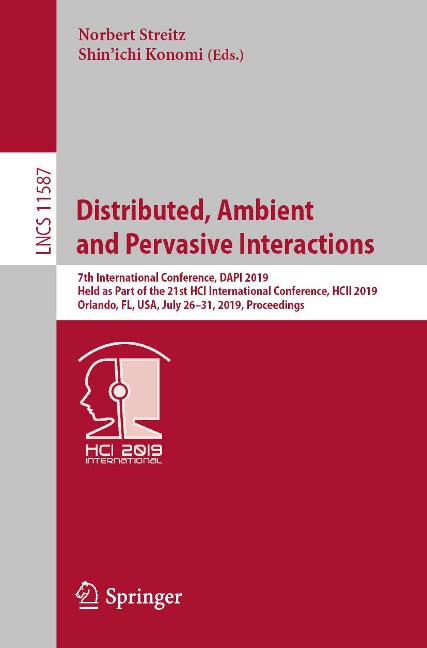 Distributed, Ambient and Pervasive Interactions - 