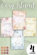 Cover-Bild zum Titel 'Cosy Island: 4 Bände in einem Bundle!' von 'Elle Ellis'