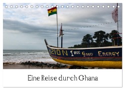 Cover-Bild zum Titel 'Eine Reise durch Ghana (Tischkalender 2026 DIN A5 quer), CALVENDO Monatskalender' von 'Silvia Schröder'