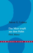Cover-Bild zum Titel 'Das Meer tropft aus dem Hahn' von 'Anton G. Leitner'